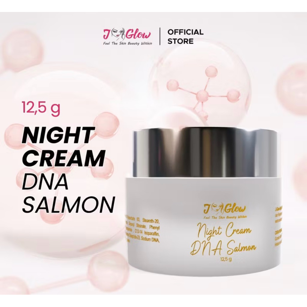 CREAM MALAM FLEK ( DNA SALMON NIGHT FREAM ) MENGHILANGKAN FLEK HITAM