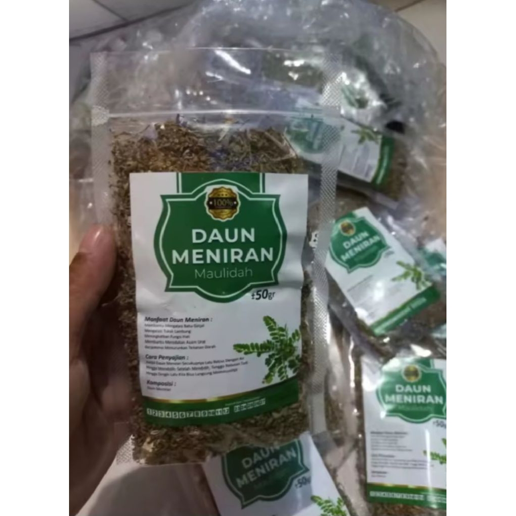 

Daun meniran kering isi 50 gram
