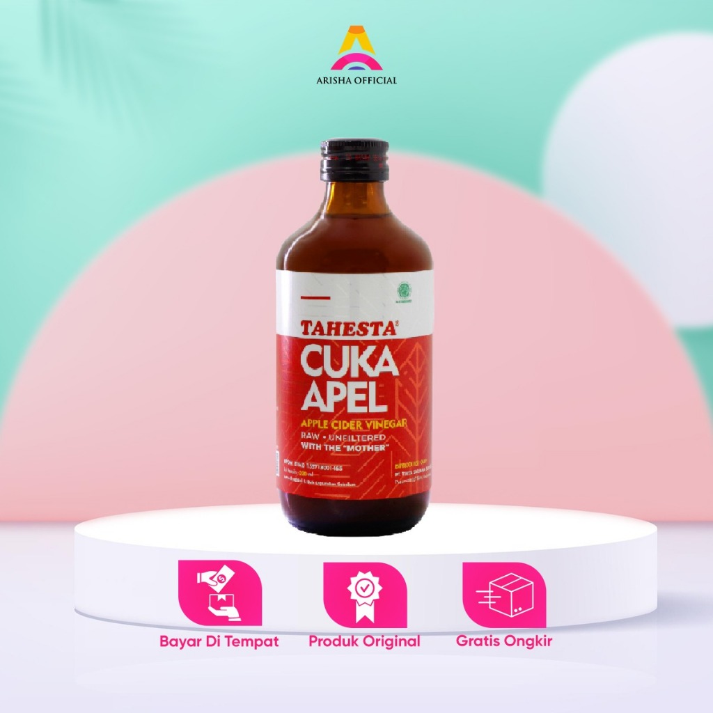 

Tahesta - Cuka Apel Original Untuk Kesehatan Tubuh isi 320 ml