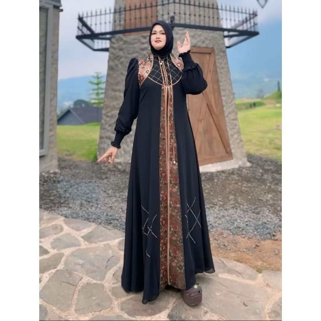 GAMIS POLOS SAMIRA YODIZEIN EVA SYARI WANITA MUSLIMAH