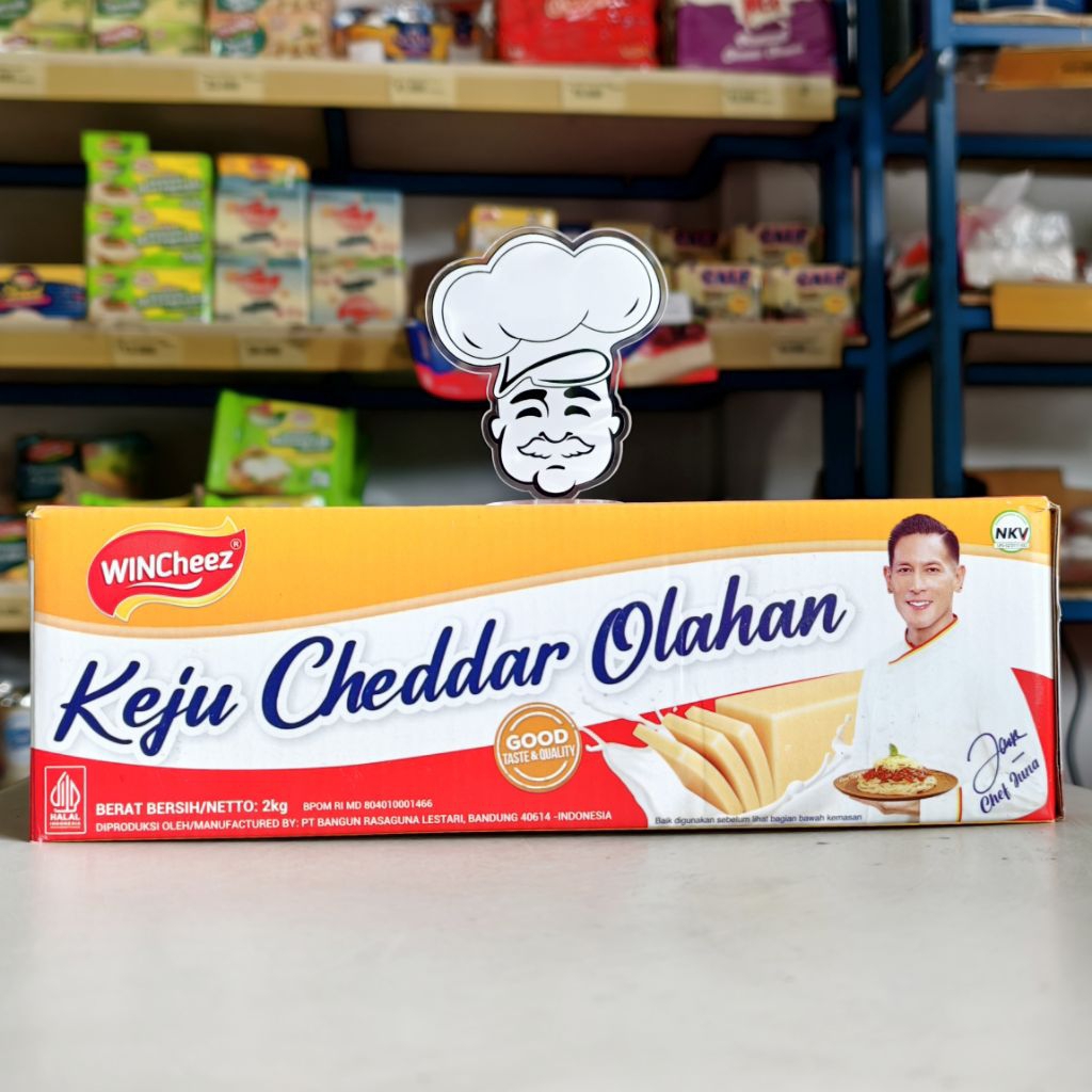

Keju WinCheez 2Kg / Keju Cheddar Wincheez 2Kg / Keju Parut 2Kg / Keju Martabak 2Kg