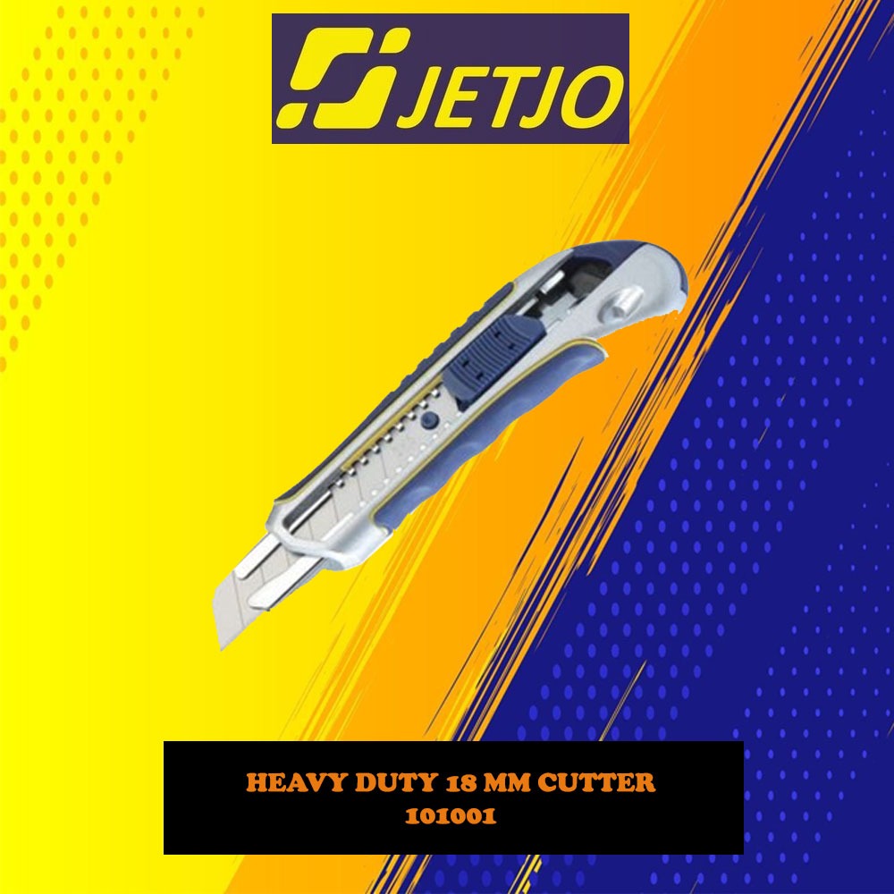 

CUTTER HEAVY DUTY 18MM JETJO 101001