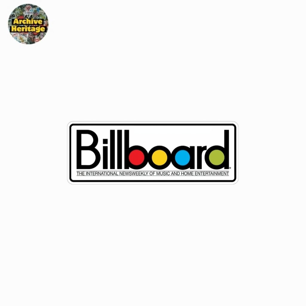 

sticker Billboard international newsweekly of music entertainment stiker