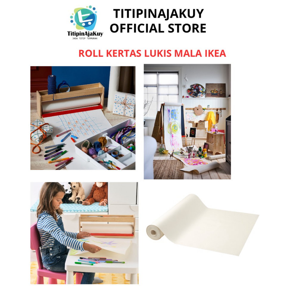 

Roll kertas lukis kertas gambar Mala Ikea