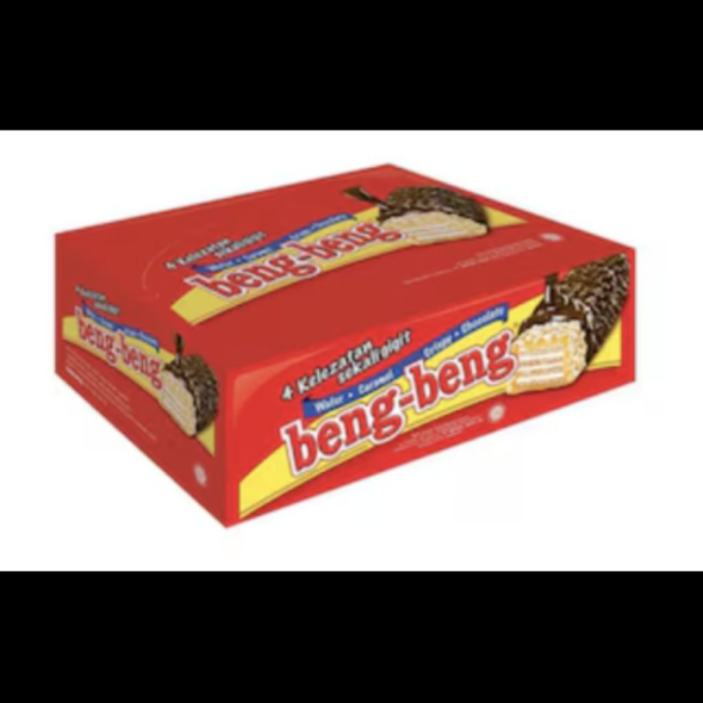 

Beng-Beng 25 gram| Beng-beng coklat| 1 box isi 17 pcs dengan berat masing-masing 25 gram dan berat total bersih sekitar 425 gram