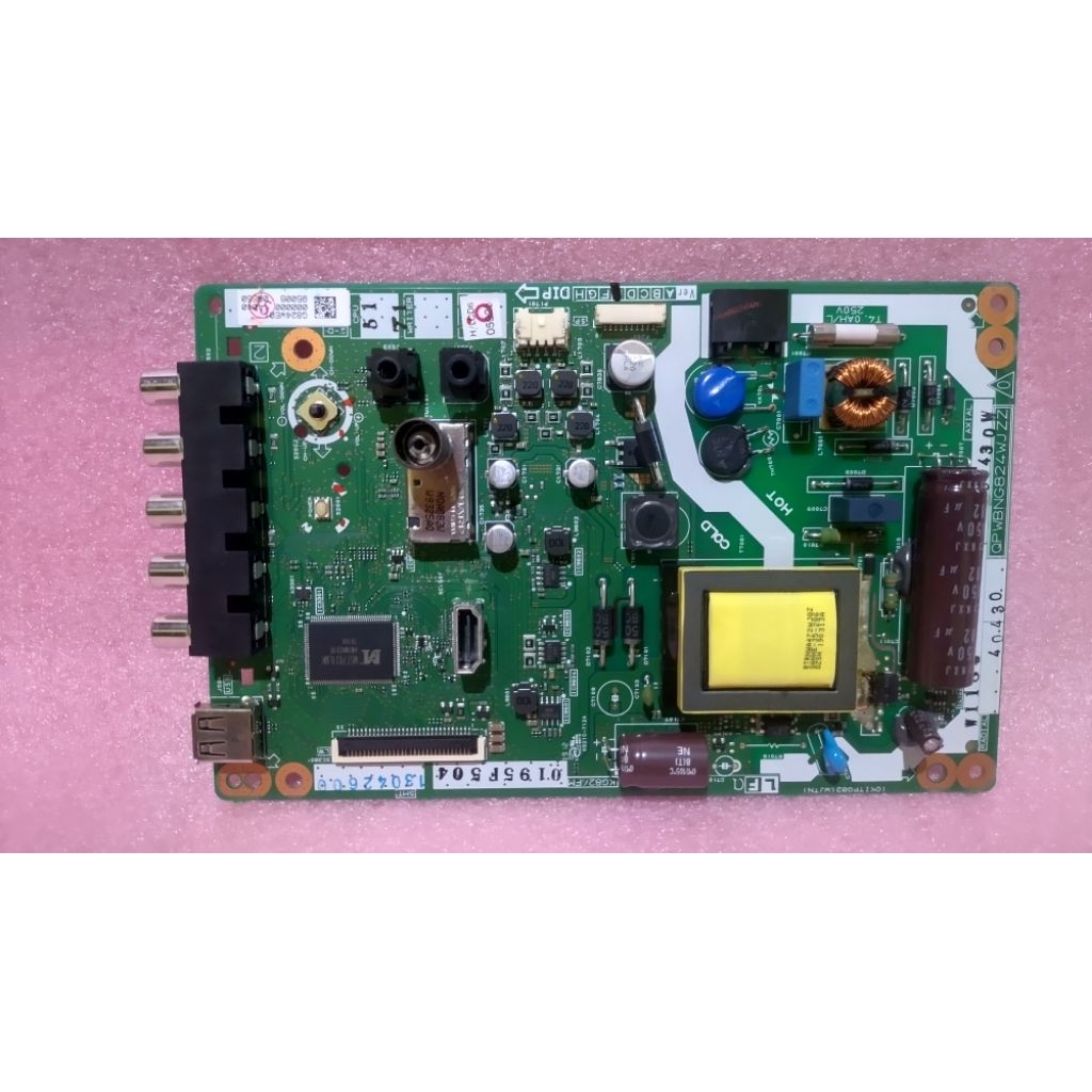 Pcb Main unit/Mainboard Tv led Sharp AQUOS 24Inch -  LC-24SA4100I/SA4000I