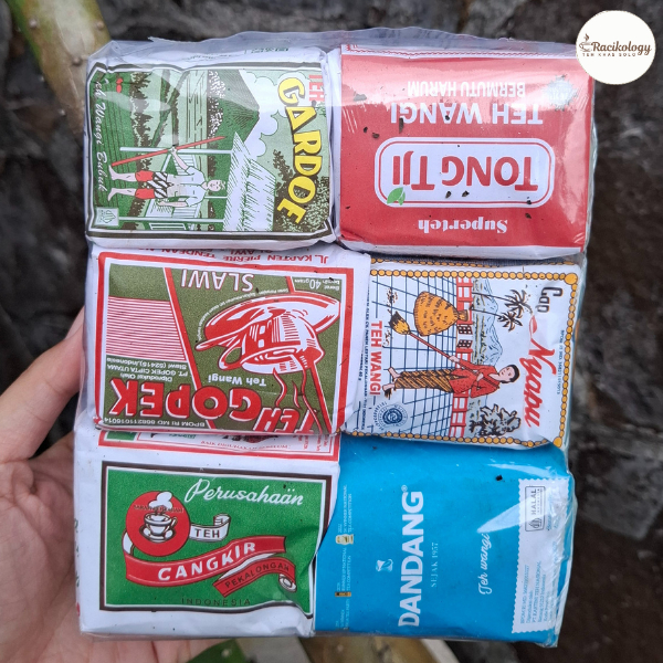 

Teh Racikan Asli Solo Paket Isi 6 (Nyapu, Sintren, Gopek, Gardoe, Tong Tji, Dandang)