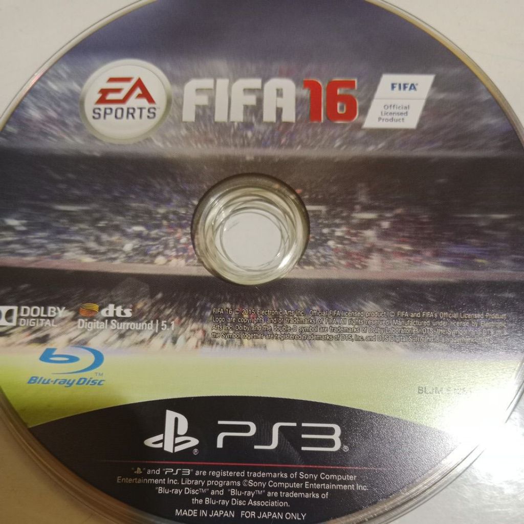 KASET PS3 SECOND FIFA 16