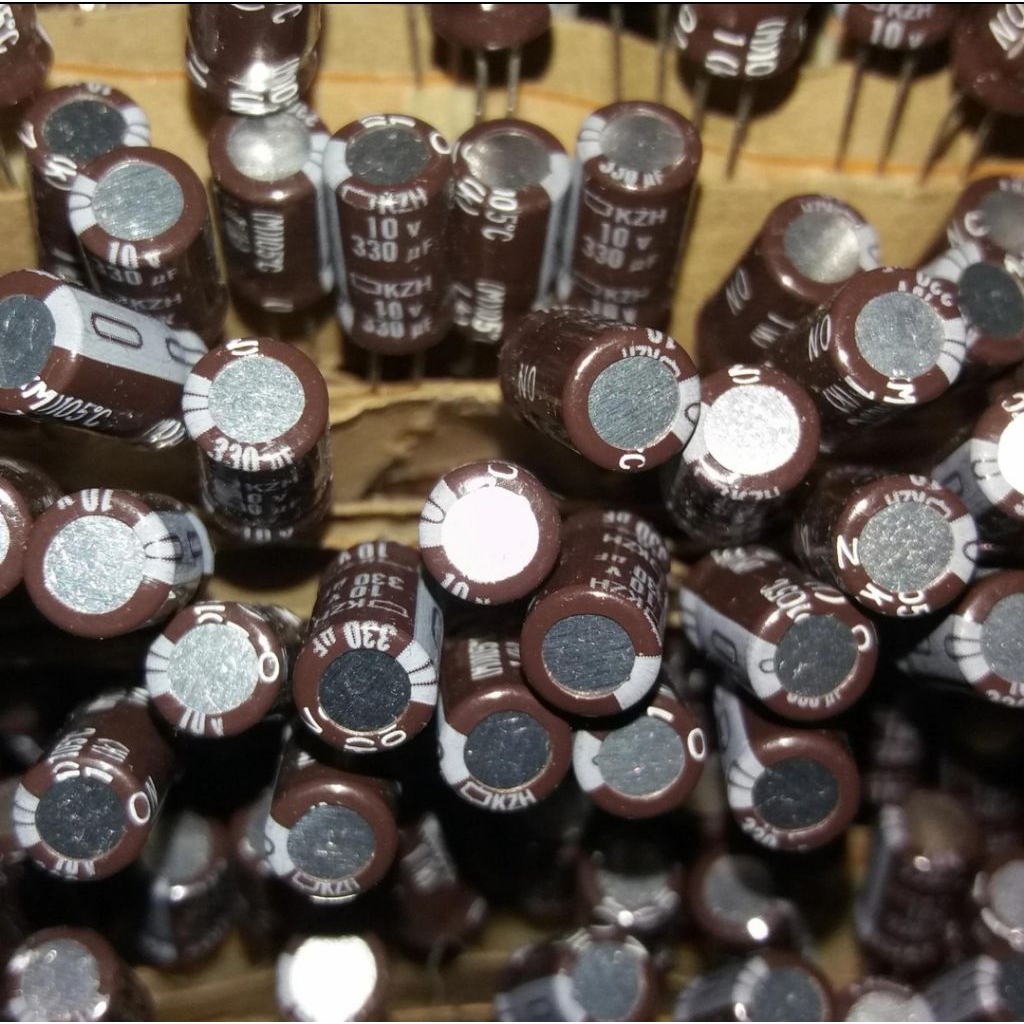 kapasitor nippon 330uf 10v elko elco capasitor 330 uf 10 v capacitor