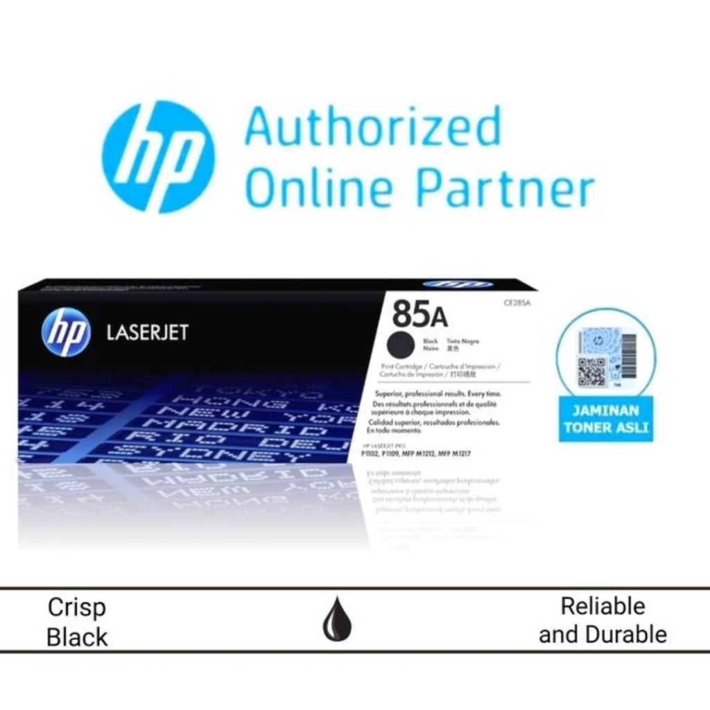 Toner hp LaserJet 85a black original ce285a LaserJet p1102