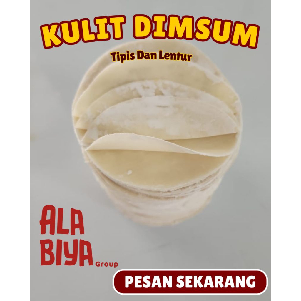

KULIT DIMSUM TIPIS ISI 50 LEMBAR PENGIRIMAN DARI BALIKPAPAN