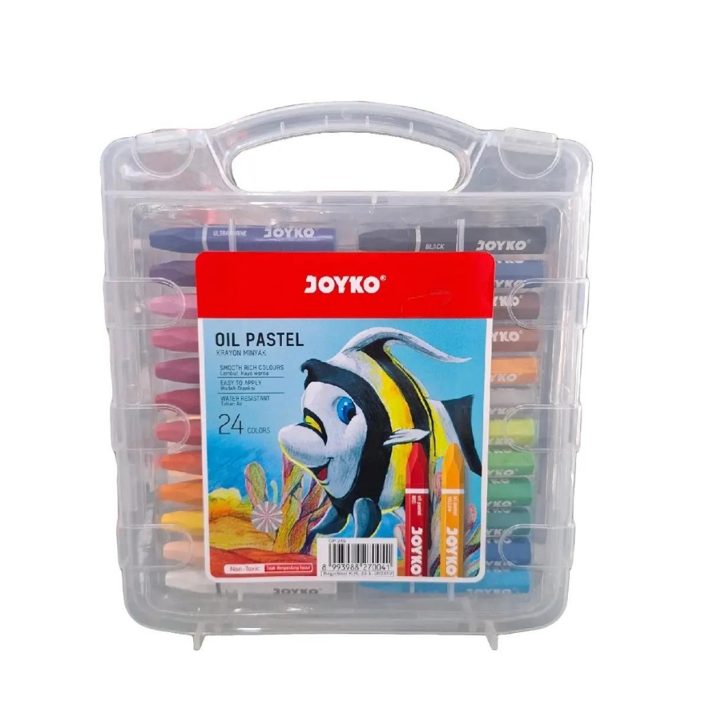 

Crayon joyko 24Warna oil pastel non toxic