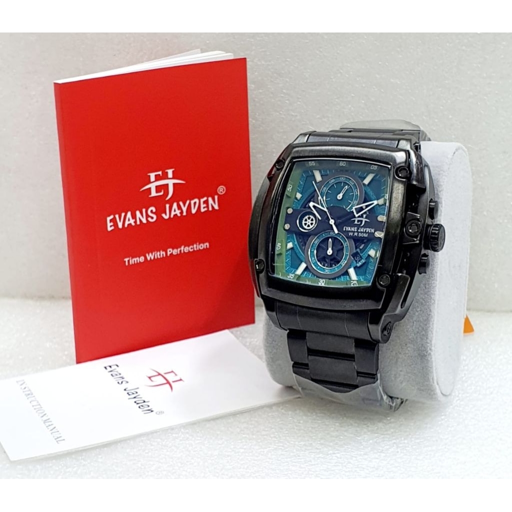 EVANS JAYDEN EJ9553 ORIGINAL TERBARU PRIA FULL STAINLESS
