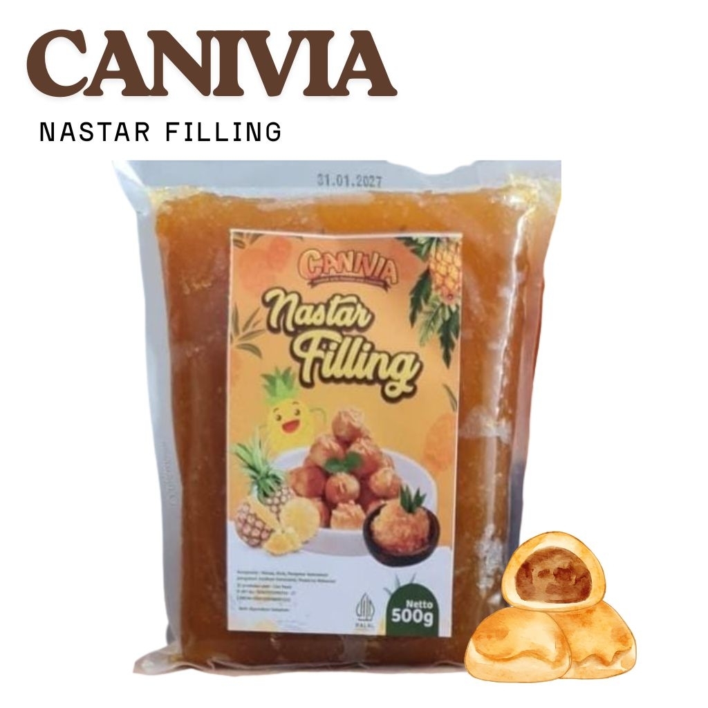 

Selai Nastar Canivia // Selai Nanas Canivia 500gr