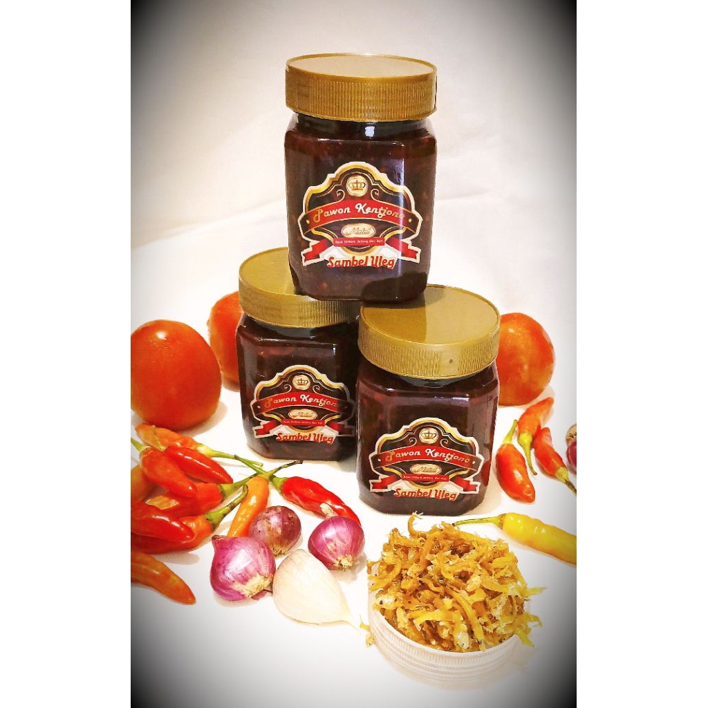 

sambal uleg teri medan, sambel teri siap saji