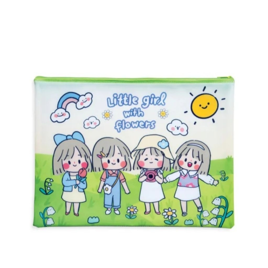 

Pouch File Lucu A5 – Tempat Penyimpanan Kertas & Alat Tulis