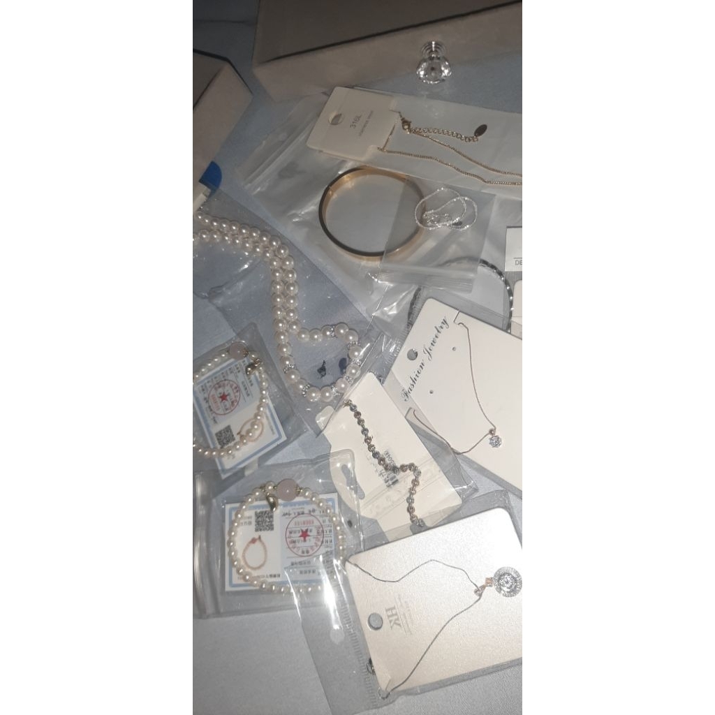 MOISSANITE S925 HK | Gelang siver Silver 925| Kalung rosegold silver 925|