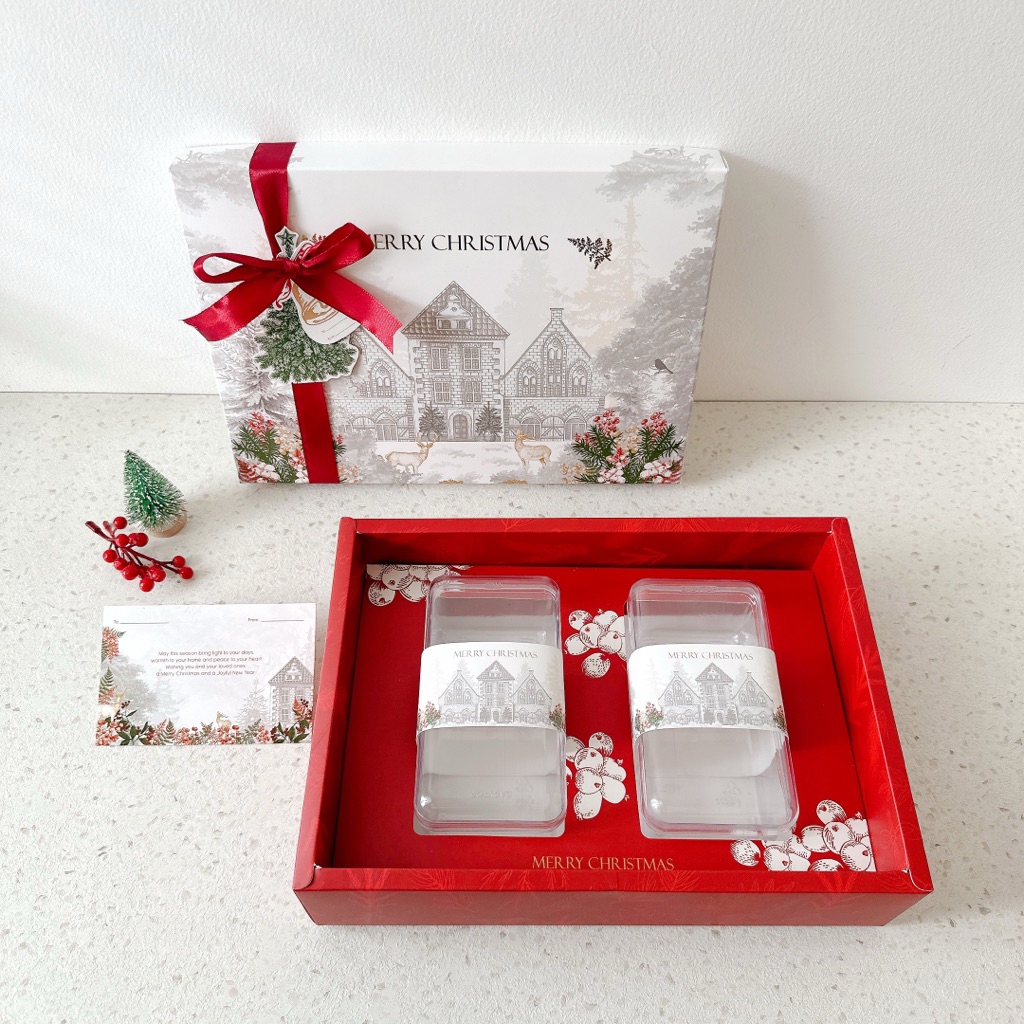 

(Isi 5 Pcs) Box Eden | Kotak Kue Natal | Box Natal | Dus kue kering Natal