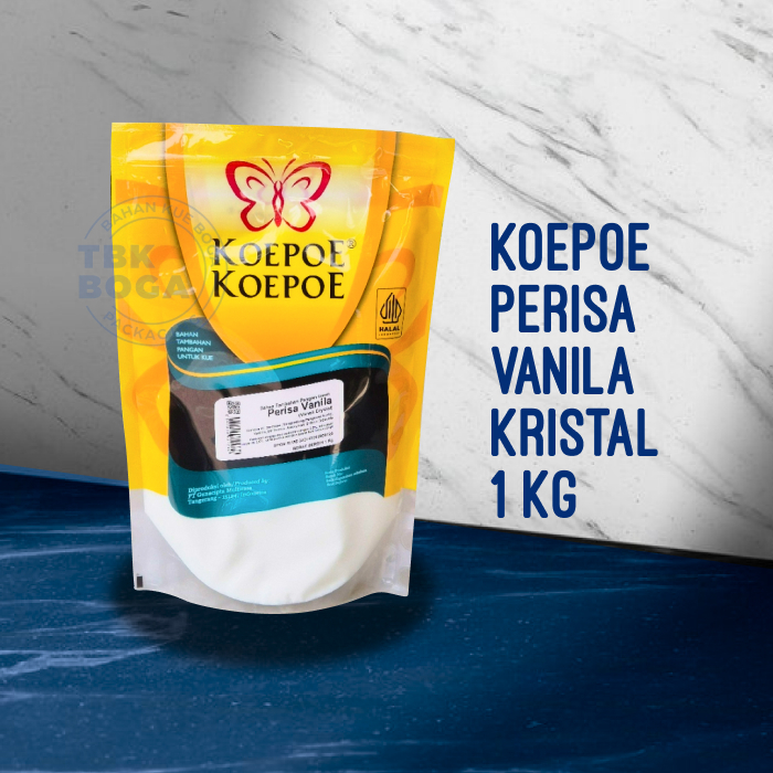 

Koepoe Vanila Kristal ( 1 kg ) Perisa Vaneli Vanili Vanilli Powder Crystal