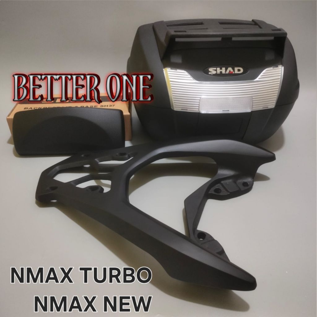 BOX SHAD SH40 CARGO/BREKET BINTANG NMAX NEW/NMAX OLD & PAKETAN BOX SHAD SH 40 CARGO NMAX NEW OLD