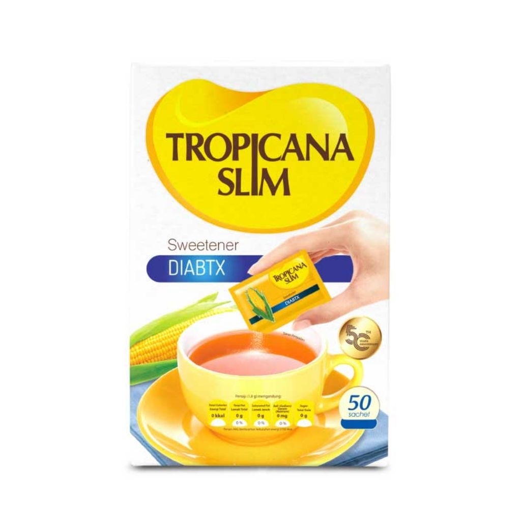 

Tropicana Slim Sweetener Diabetx 50s