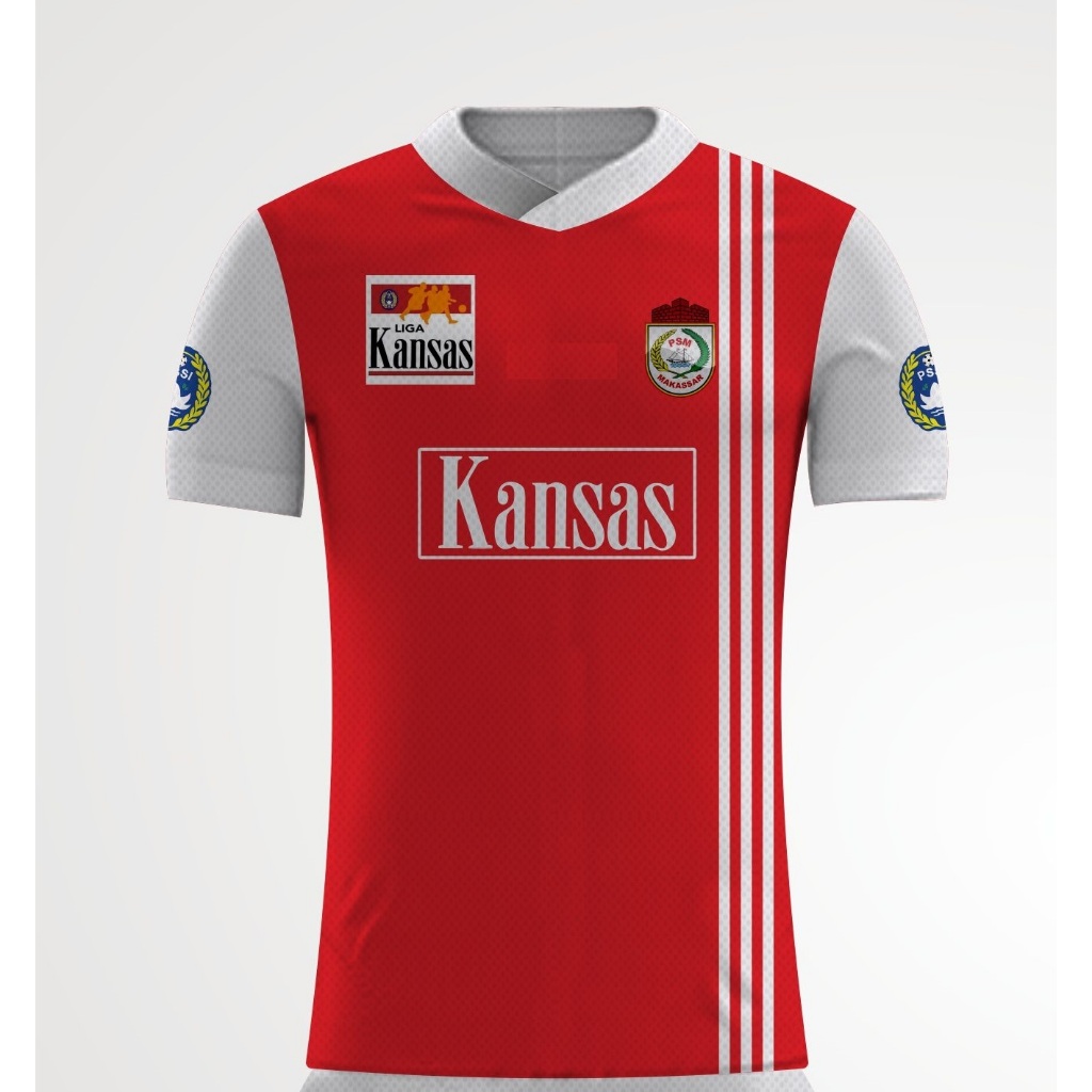 Jersey PSM Makassar Home Away 1996 1997 Retro