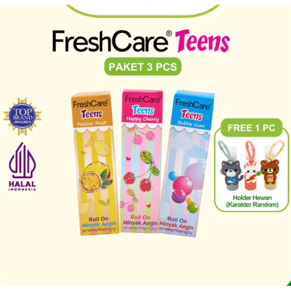PAKET 3 Freshcare Free Holder karakter