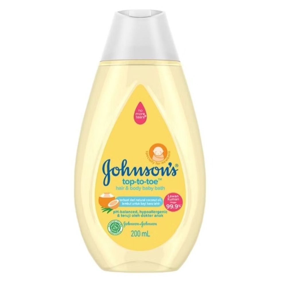 Johnson's Baby Sabun Mandi & Sampo Bayi Botol 200ml