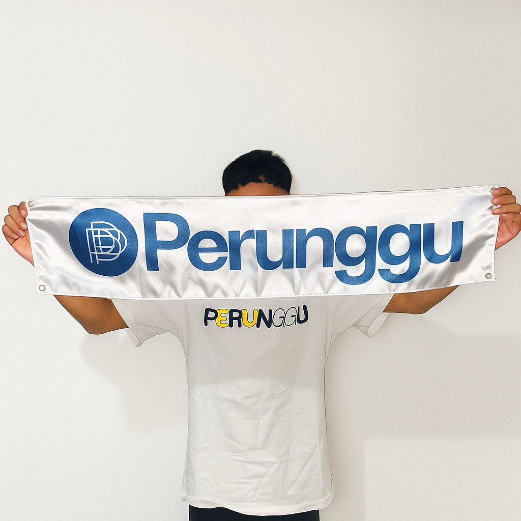 PERUNGGU - HANDFLAG / FLAG (90x20 cm) - PERUNGGU  (BOOTLEG)
