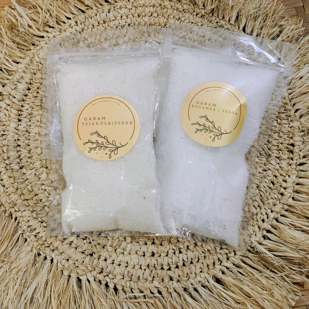

Garam Tejakula/Garam Kusamba asli Bali 250 gram