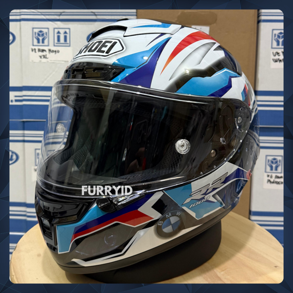 HELM FULL FACE SHOEI X14 BMW 1000RR