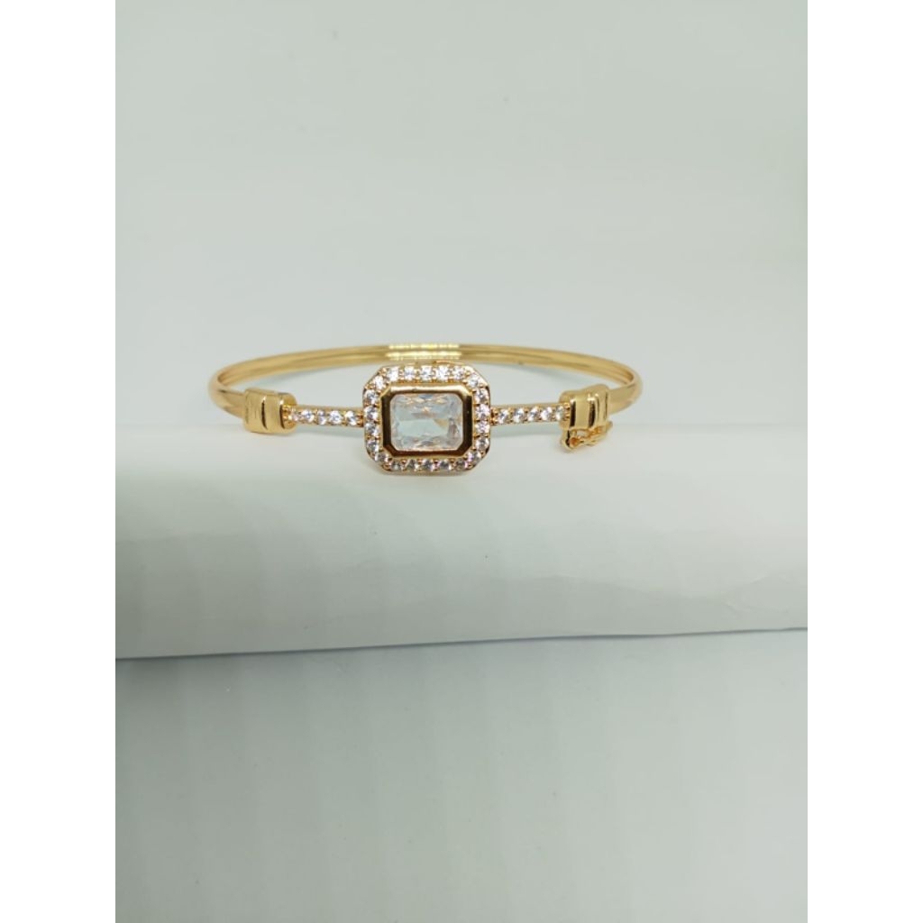 gelang wanita titanium Bangkok mata kotak