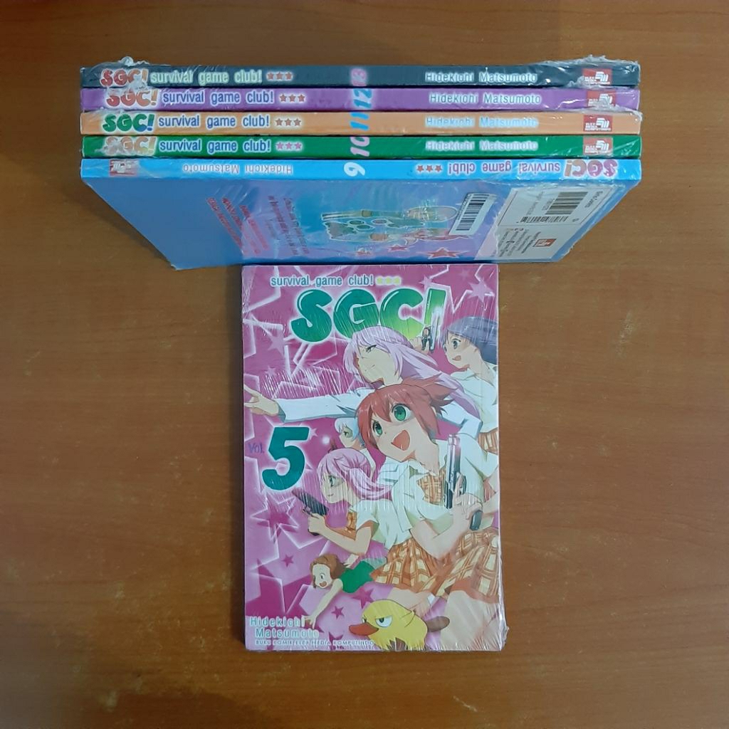 SGC SURVIVAL GAME CLUB - VOL 5 6 7 8 10 11 12 13 - KOMIK ORI SEGEL -- GRAMEDIA
