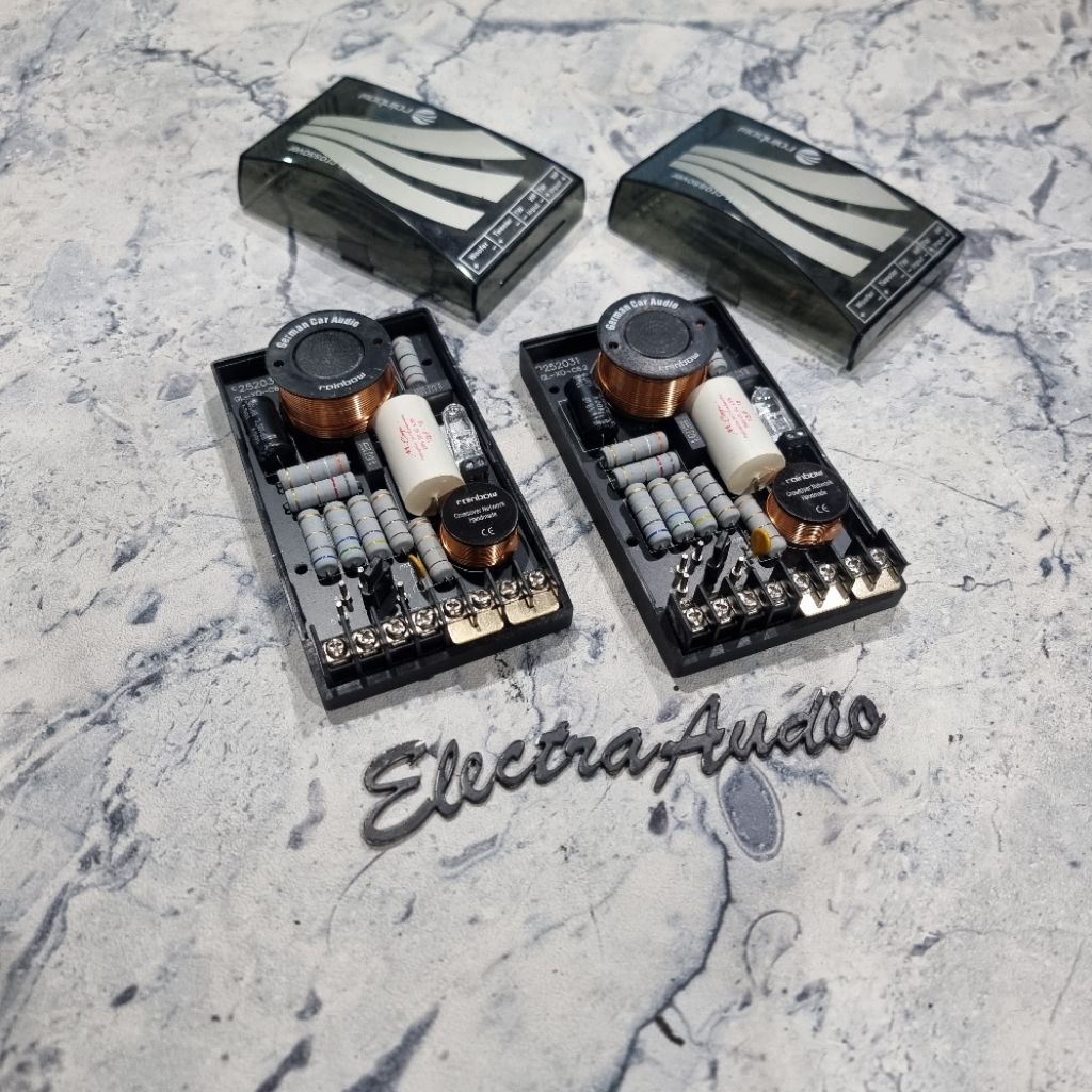 Crossover pasif Rainbow GERMANIUM LINE GL-C6.2 germany  / pasif crossover audio circle BERLIN LINE  