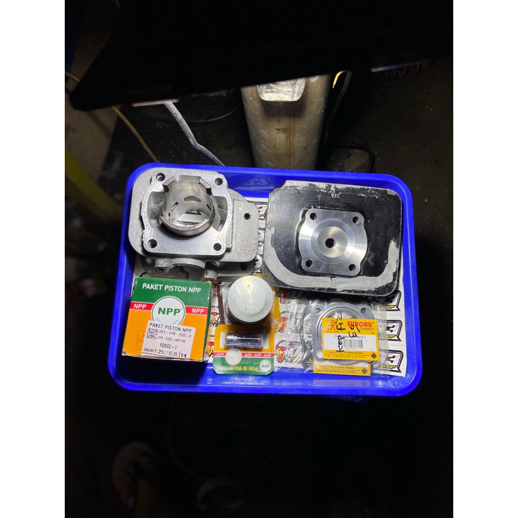 paket bore up yamaha fizr/force1 116cc&125cc