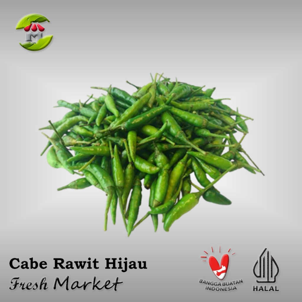 

[DEPOK] Cabe Rawit Hijau Pack 250gr