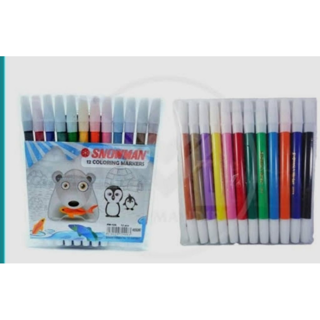 

Spidol snowman 12 warna