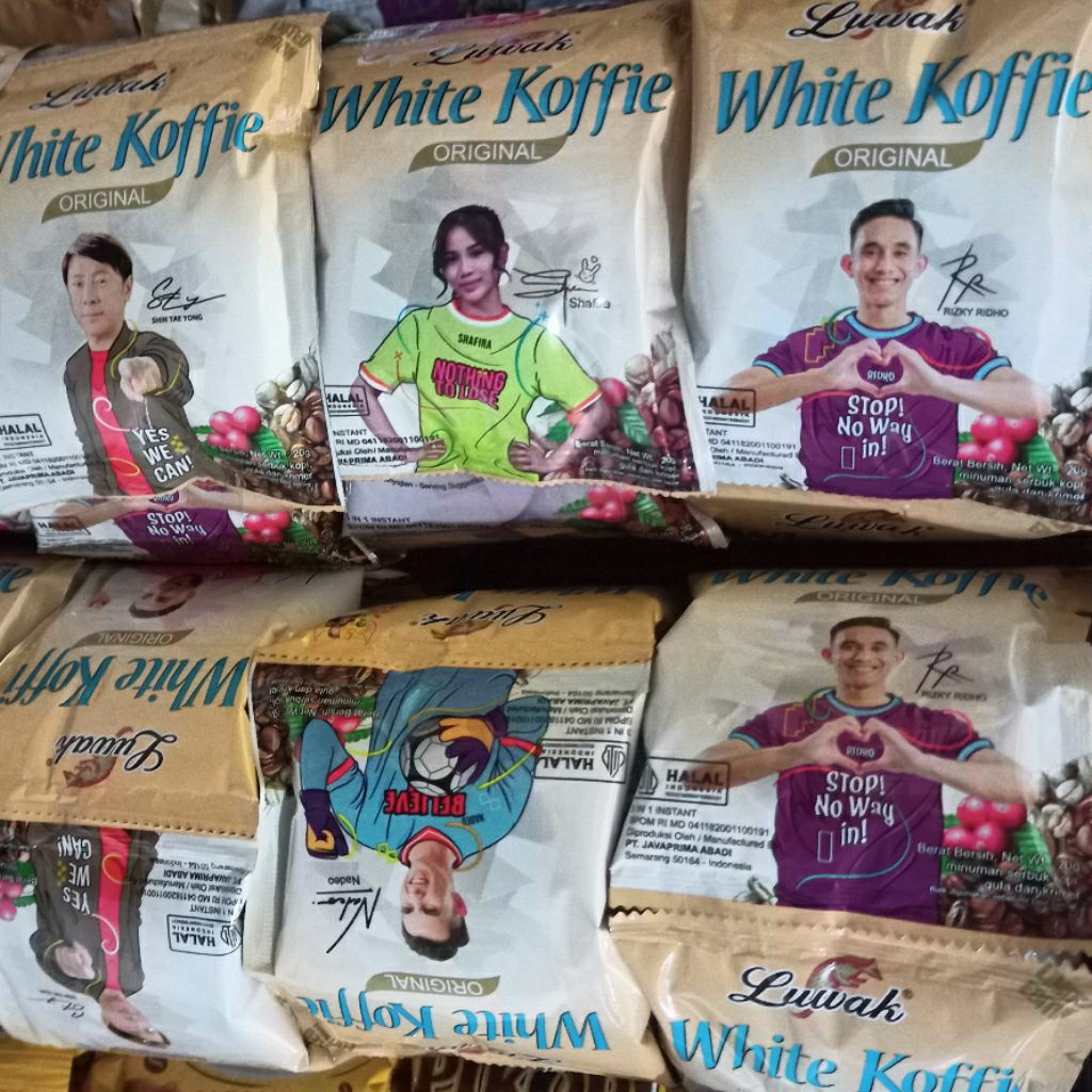 

(DUS) Kopi Luwak White Koffie Original 1 Dus Isi 120 Sachet x 20gr