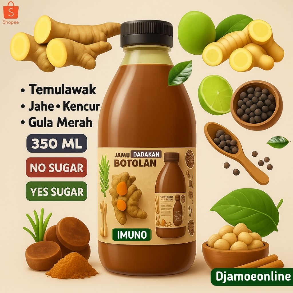 

Jamu Jahe kencur Temulawak