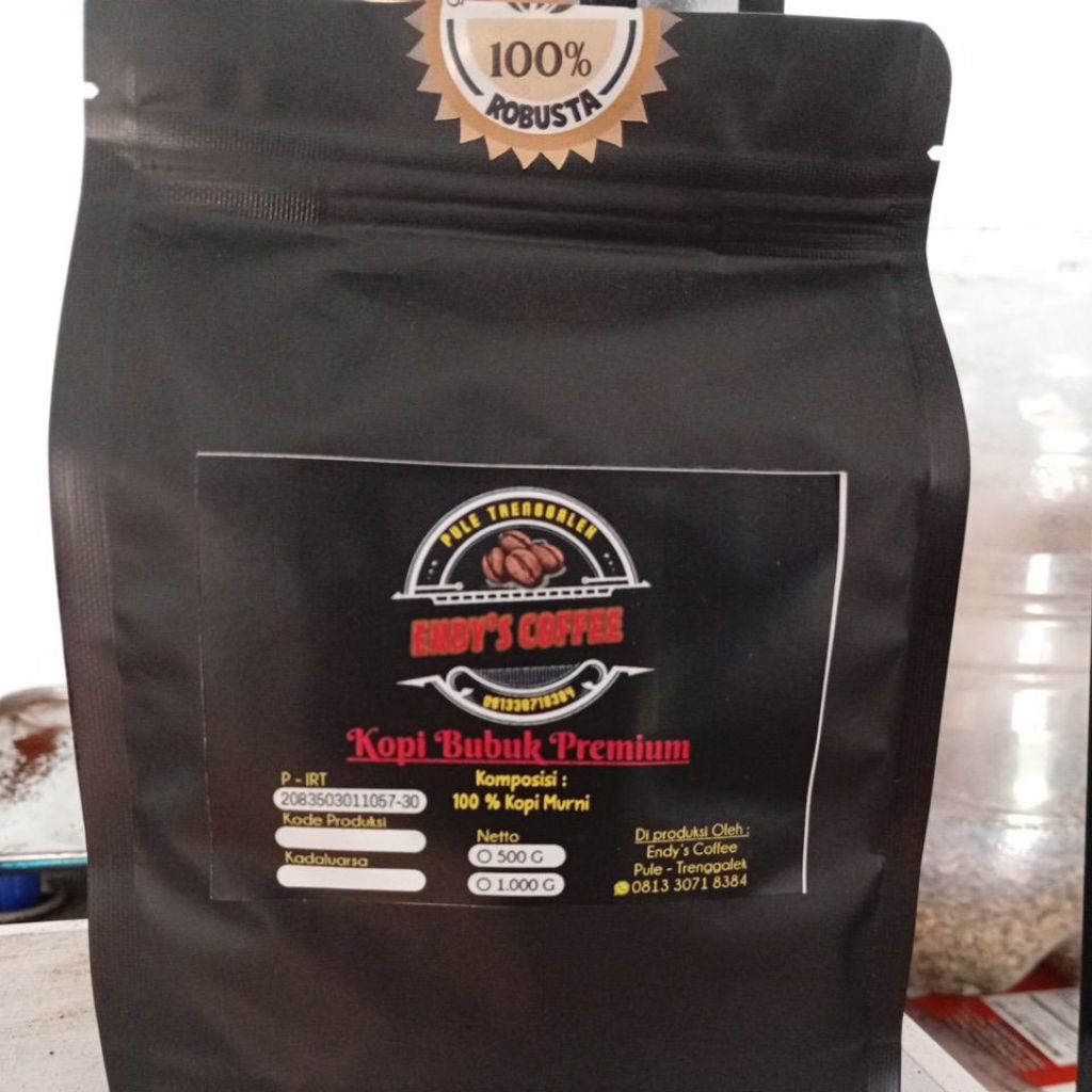 

Kopi Bubuk Premium 100% Robusta