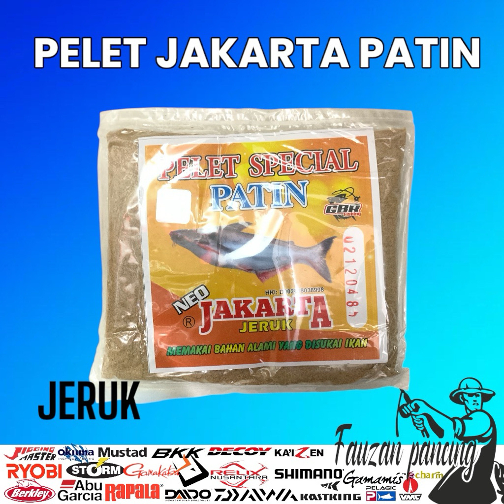 Pelet Jakarta Patin/Jakarta Patin Berbagai Rasa/umpan patin