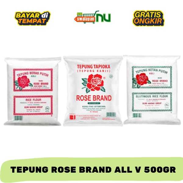 

ROSE BRAND Tepung Beras 500g