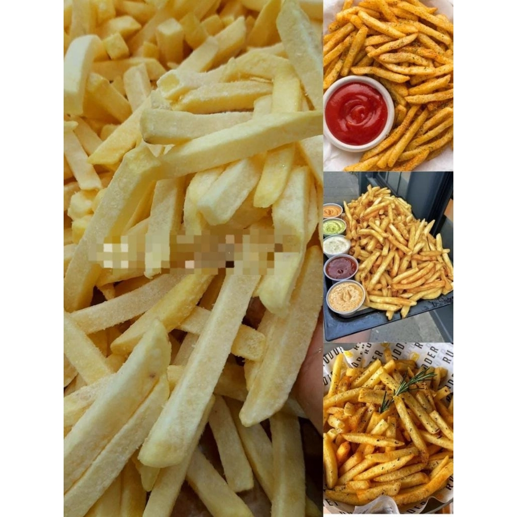 

Kentang Goreng Frozen Curah kemasan 500gr