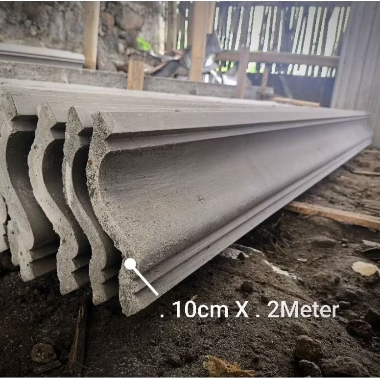 Lisplang beton lisplang tempel lisplang serut beton Berbagai ukuran