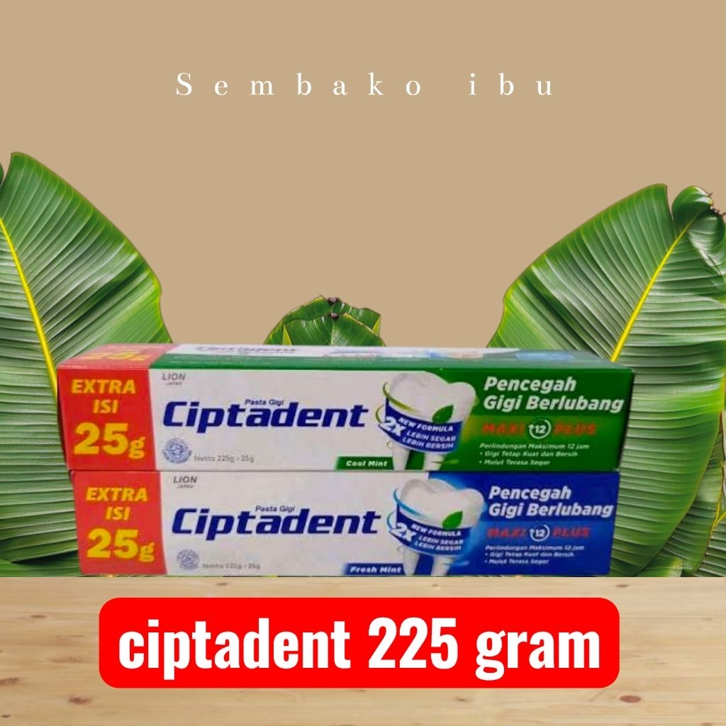 ciptadent jumbo 225 gram