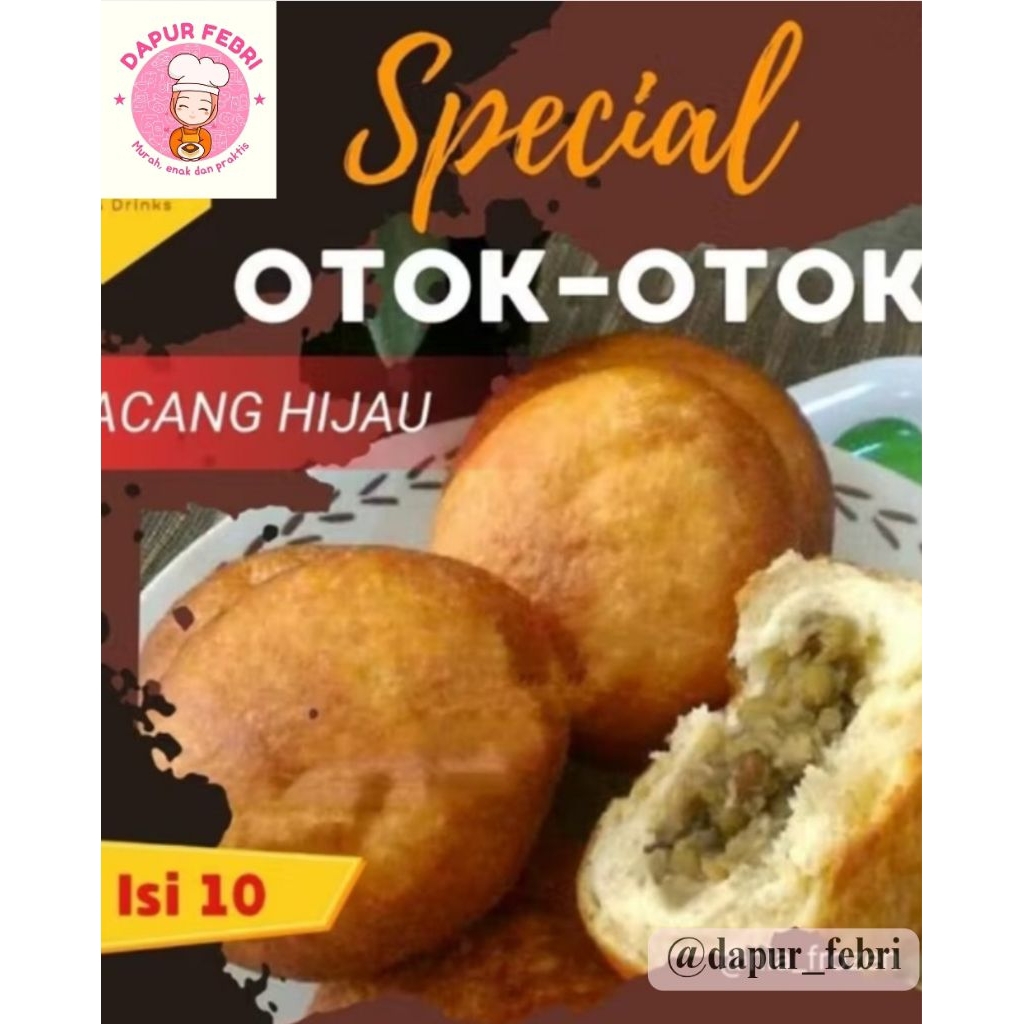 

Spesial otok otok isi kacang hijau frozen food murah enak