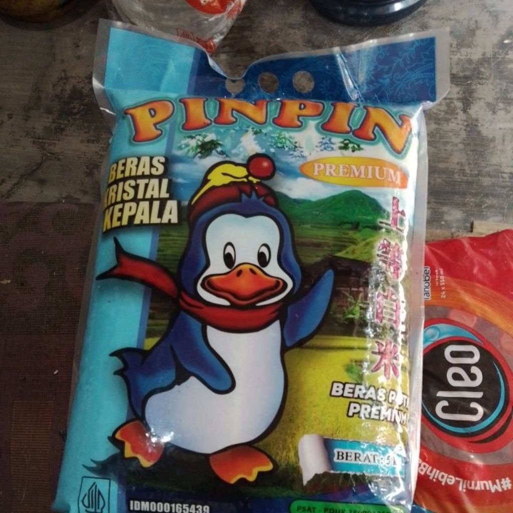 

Beras pin pin 5kg