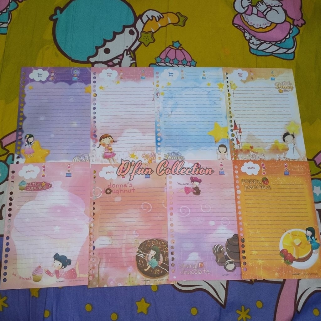 

[MIN PEMBELIAN 30K] ISI BINDER HARVEST JADUL LANGKA 20 LUBANG
