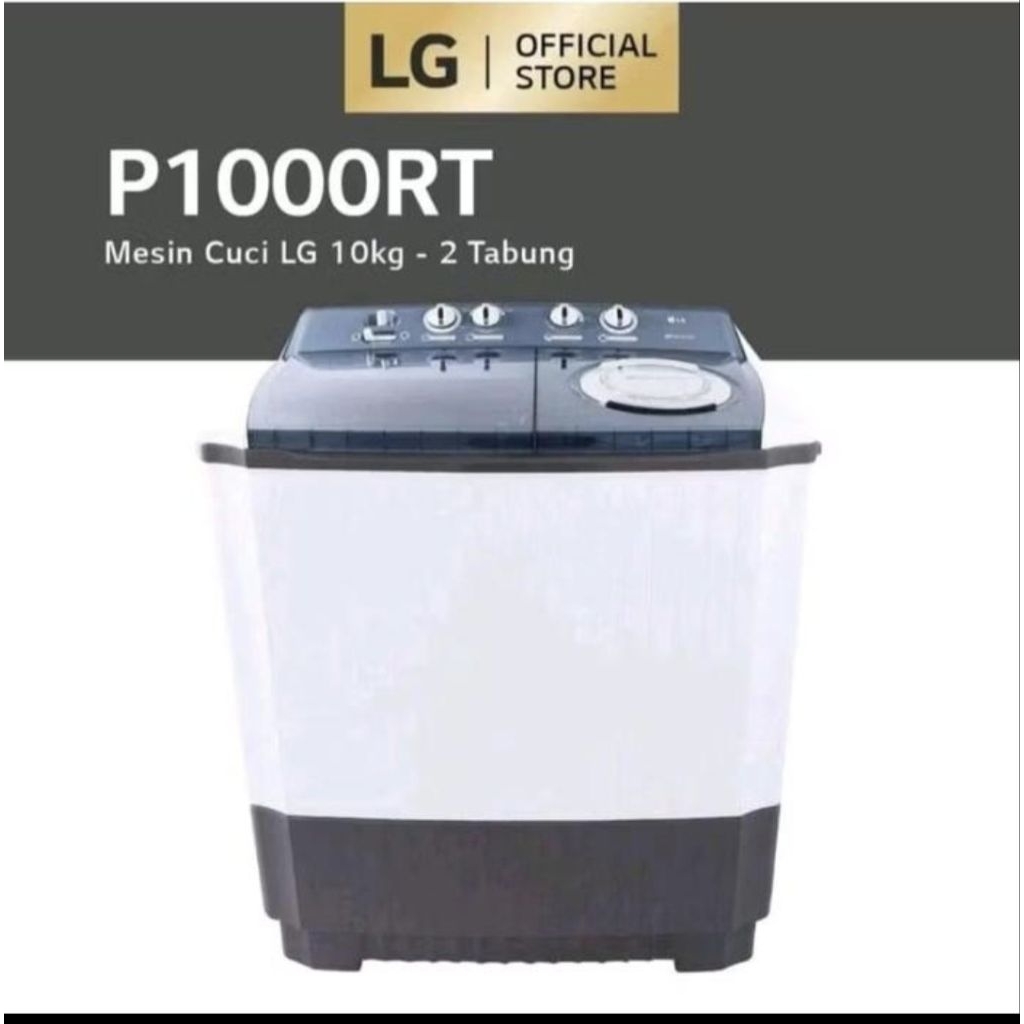 MESIN CUCI LG 10KG ROLLER JET P 1000RT