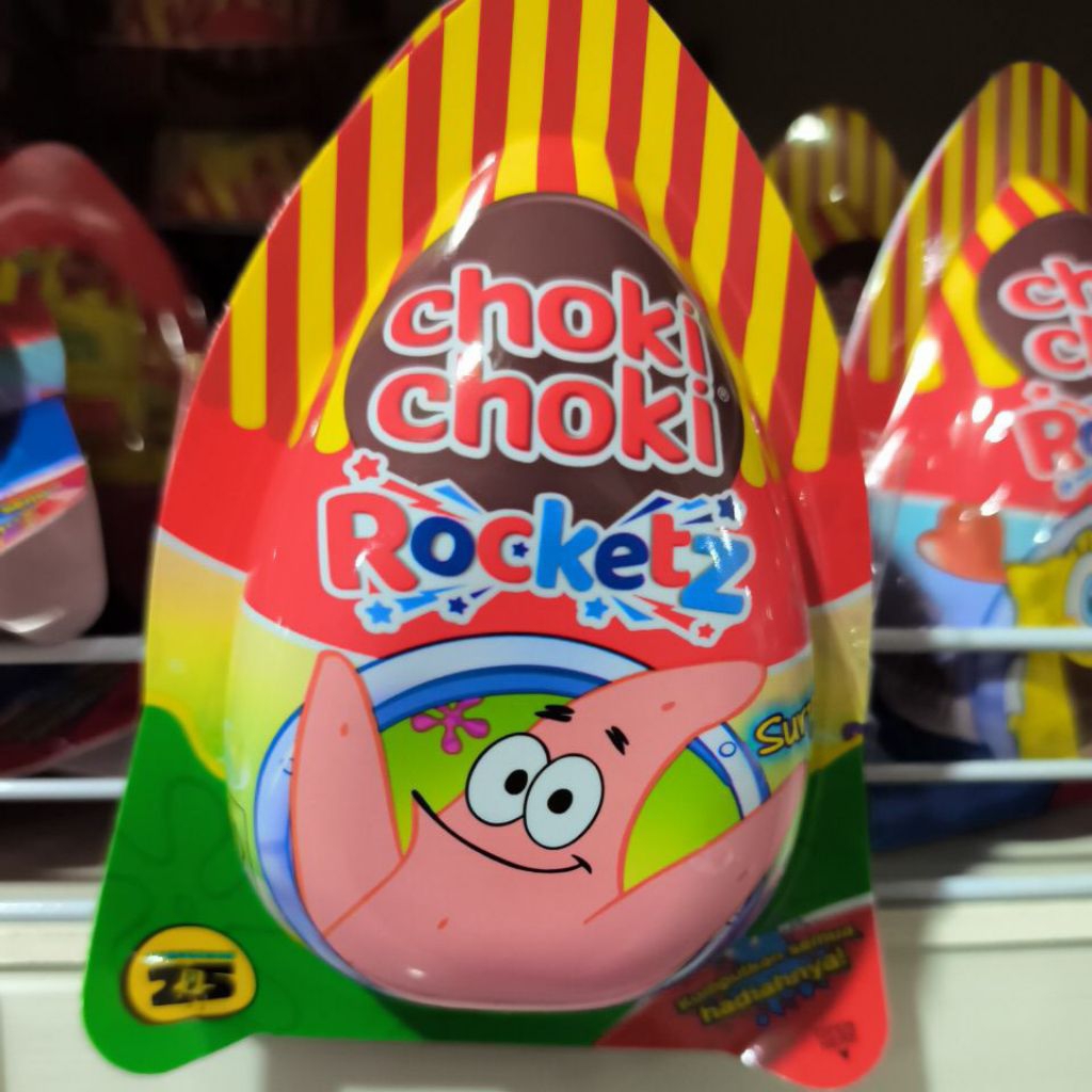 

PROMO BUY 1 GET 1 CHOKI-CHOKI ROCKETZ SPONGEBOB 24 GR x 2 exp maret 2026